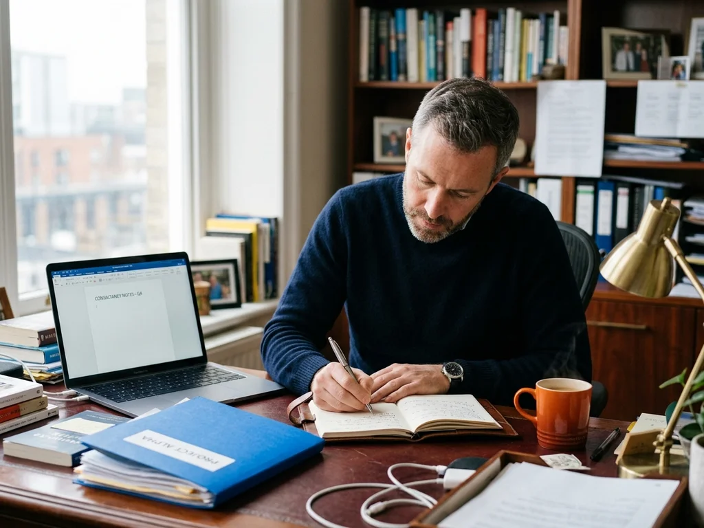 Portrait de Julien Martin, consultant SEO senior, travaillant sur une stratégie de contenu à Bobigny.