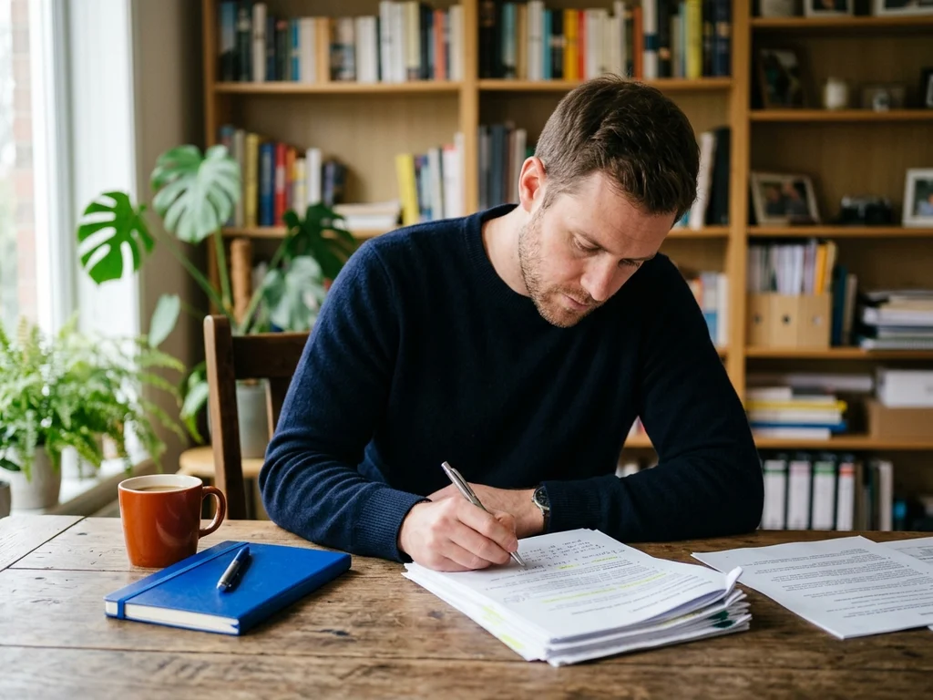 Nicolas Petit, spécialiste SEO technique, analyse des rapports de performance pour l'agence de Bobigny.